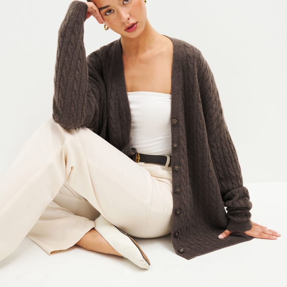 Reformation Giusta Cardigan Size S - Daschund - Like New!!